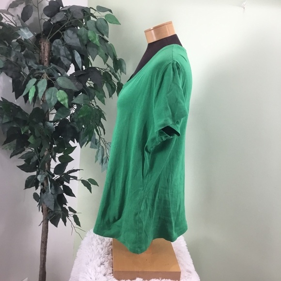 ST Johns Bay 1X green essential short sleeve tee - Picture 11 of 11